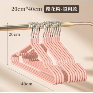 加粗加大衣架家用挂衣架子无痕防滑防肩角衣撑凉晾晒衣服撑子挂架